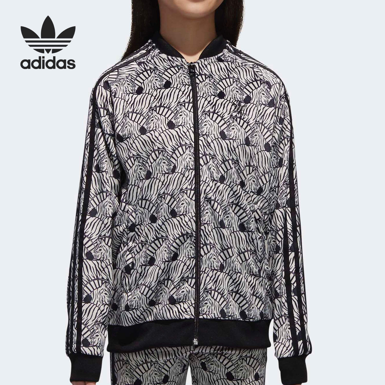 Adidas/阿迪达斯正品 春季新款三叶草女大童运动外套 D98903,童装/婴儿装/亲子装,普通外套,淘宝优惠券,粉丝福利购,淘宝优惠卷