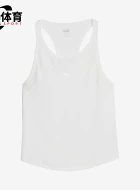 Puma/彪马正品夏季女子新款时尚运动无袖圆领休闲T恤524543-02