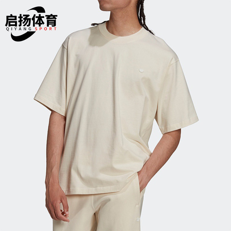 Adidas/阿迪达斯正品三叶草C TEE 男女透气圆领运动短袖T恤HD2747