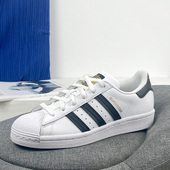 Adidas EG4958 板鞋 阿迪达斯三叶草男女鞋 夏金标贝壳头休闲鞋