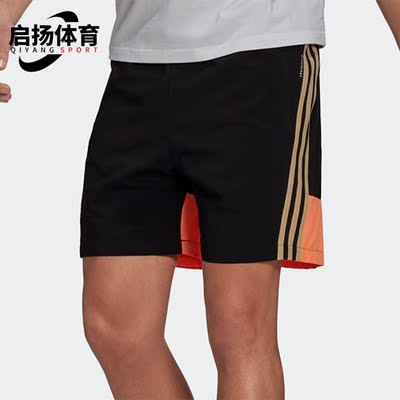 Adidas/阿迪达斯正品夏季新款男子户外运动训练短裤GL5676