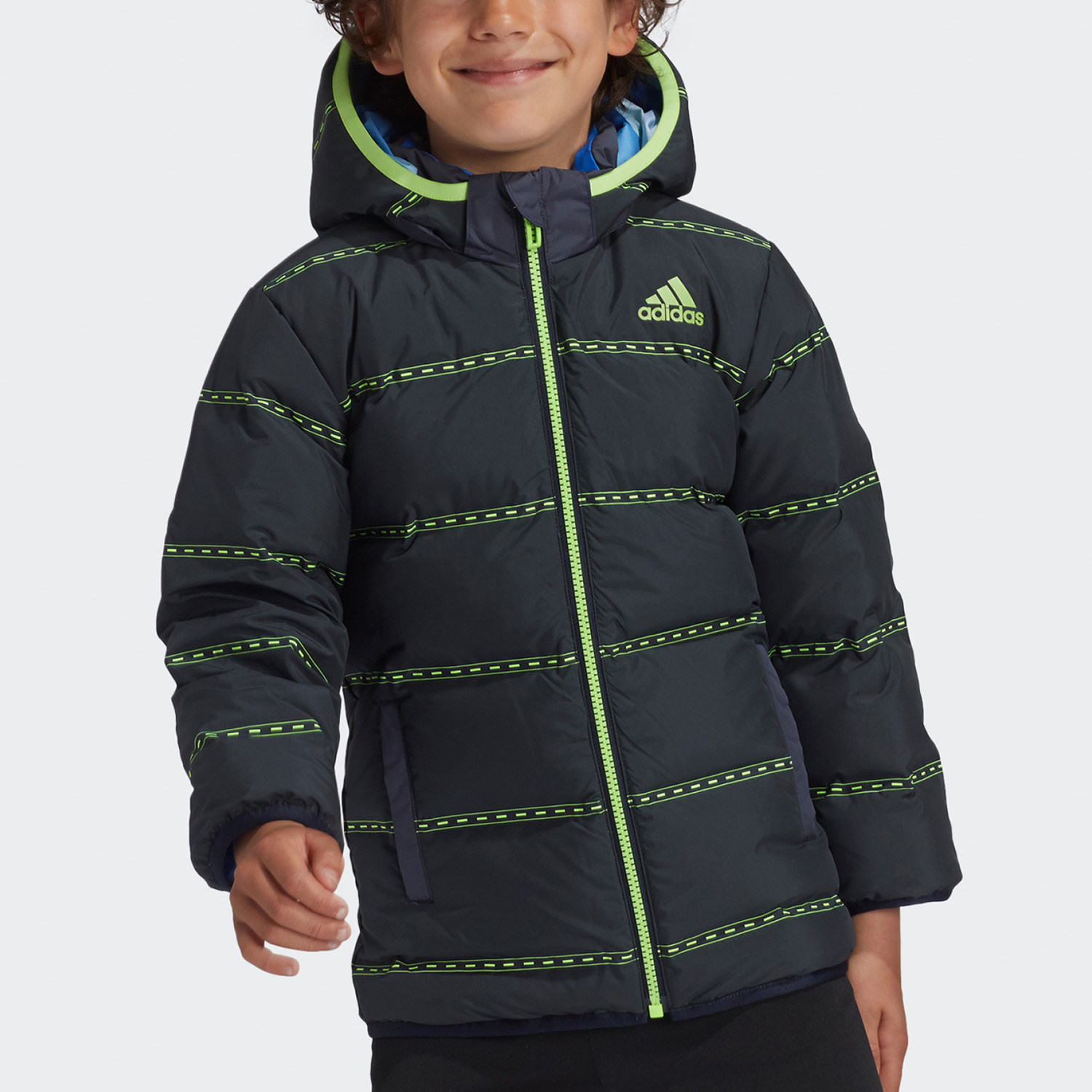 Adidas/阿迪达斯正品秋季新款儿童休闲舒适运动羽绒服GG3640,童装/婴儿装/亲子装,羽绒服,淘宝优惠券,粉丝福利购,淘宝优惠卷