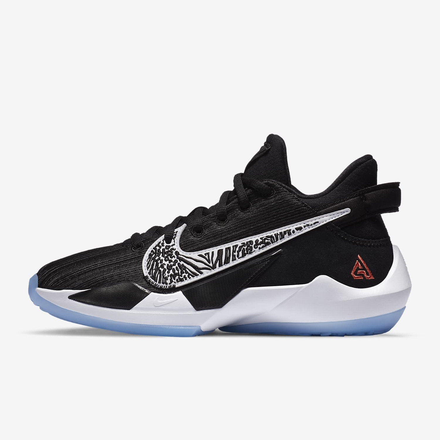 nike耐克正品新款黑白低帮实战