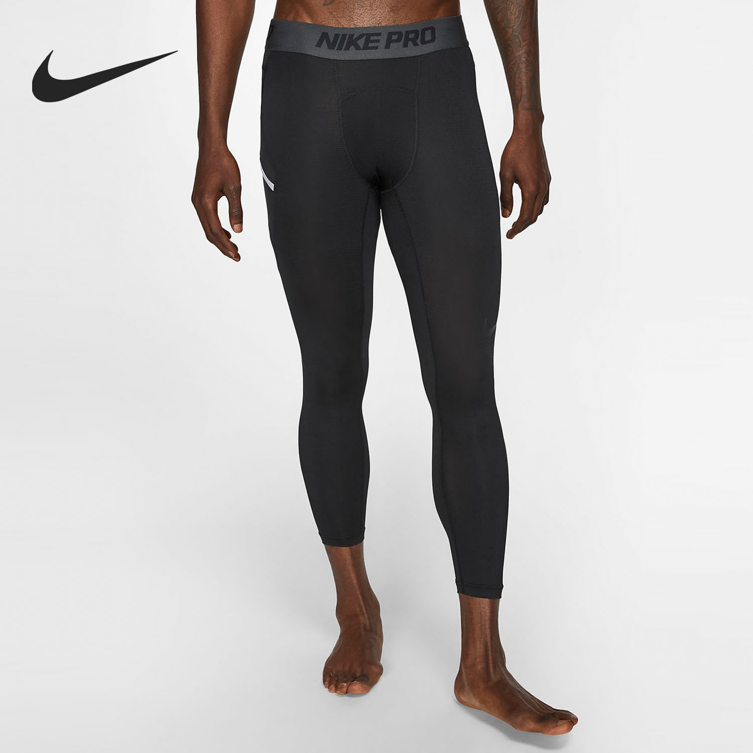 Nike/耐克正品新款 NIKE PRO3/4 男子篮球训练紧身裤 AT3383