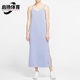 耐克正品 连衣裙 休闲 Nike 女子运动吊带开衩时尚 长款 CJ3751 569