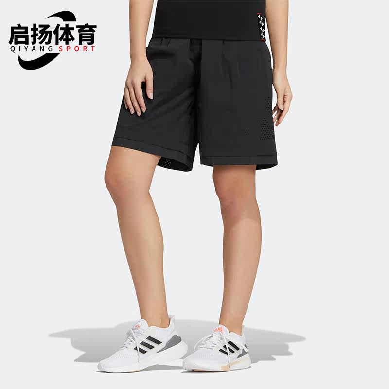 Adidas/阿迪达斯正品春季运动训练梭织女子透气五分裤短裤HE9962,运动服/休闲服装,运动中长裤／短裤,淘宝优惠券,粉丝福利购,淘宝优惠卷