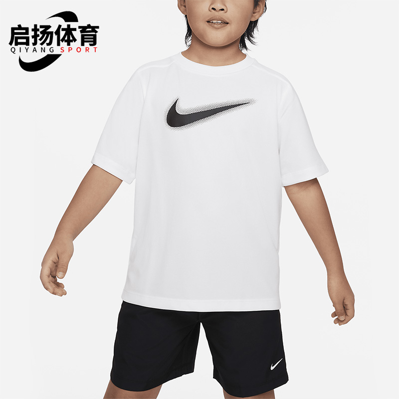 Nike/耐克正品Dri-FIT Multi+大童夏季新款短袖T恤DX5386-101