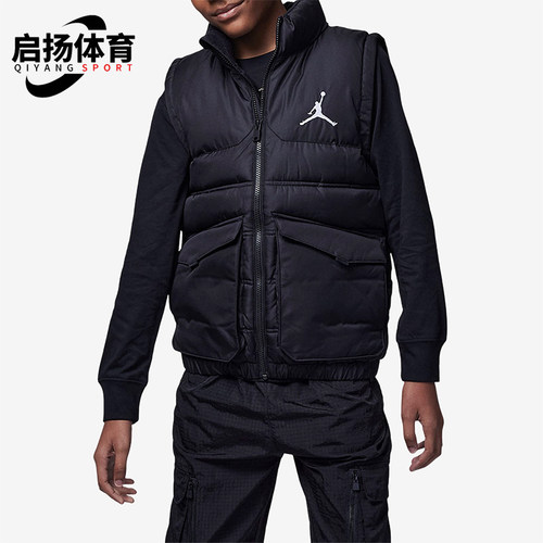 耐克正品大童保暖运动马甲