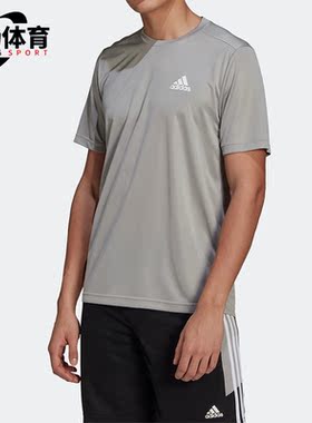 Adidas/阿迪达斯正品M PL T男子休闲运动夏季短袖T恤POLO衫GM2121