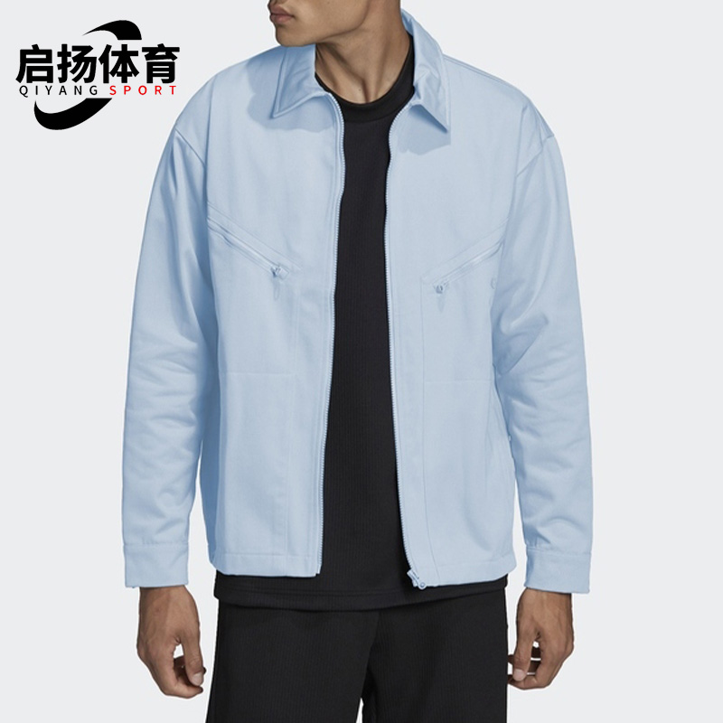 阿迪达斯男子牛仔夹克外套