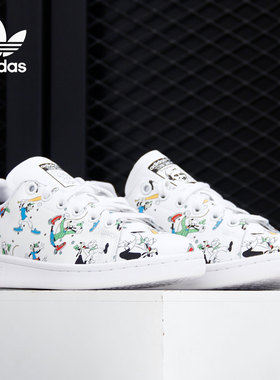 Adidas/阿迪达斯正品三叶草 STAN SMITH 男女休闲经典板鞋FZ0061