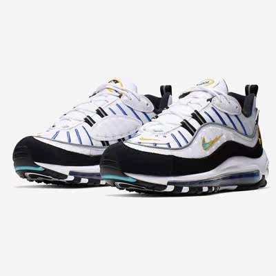 Nike/耐克正品AIR MAX 98 PRM 女子休闲运动气垫跑步鞋CI1901-102