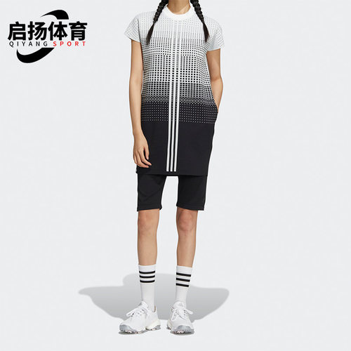 Adidas/阿迪达斯正品PRIMEKDRESS女子高尔夫运动休闲连衣裙HB3571