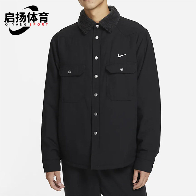Nike/耐克正品SB秋冬男女法兰绒加衬滑板耐磨夹克外套 DQ6329-010,运动服/休闲服装,运动茄克/外套,淘宝优惠券,粉丝福利购,淘宝优惠卷