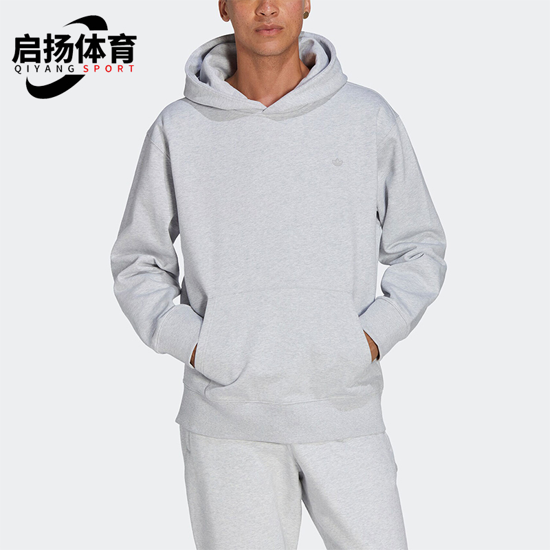 阿迪达斯男士连帽运动卫衣