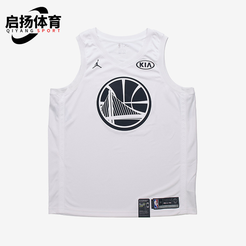 Nike/耐克正品库里全明星30号男子运动球衣背心928874-101