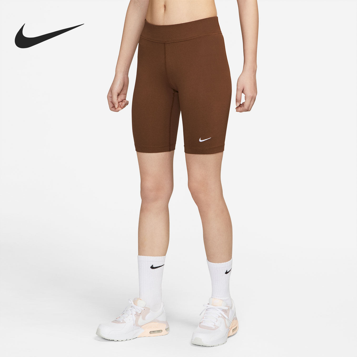 Nike/耐克正品新款女子单车训练运动紧身短裤 CZ8527-259