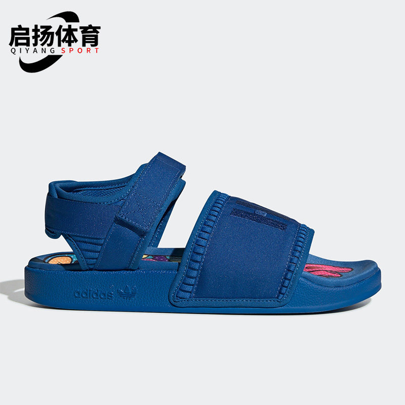 Adidas/阿迪达斯正品三叶草男女时尚休闲魔术贴凉鞋FU7613,运动鞋new,运动沙滩鞋/凉鞋,淘宝优惠券,粉丝福利购,淘宝优惠卷