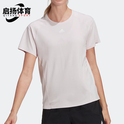 Adidas/阿迪达斯正品夏季新款女子运动健身休闲短袖T恤HC0575