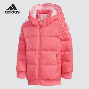 Adidas 儿童男女同款 新款 阿迪达斯正品 运动保暖羽绒服EH4154