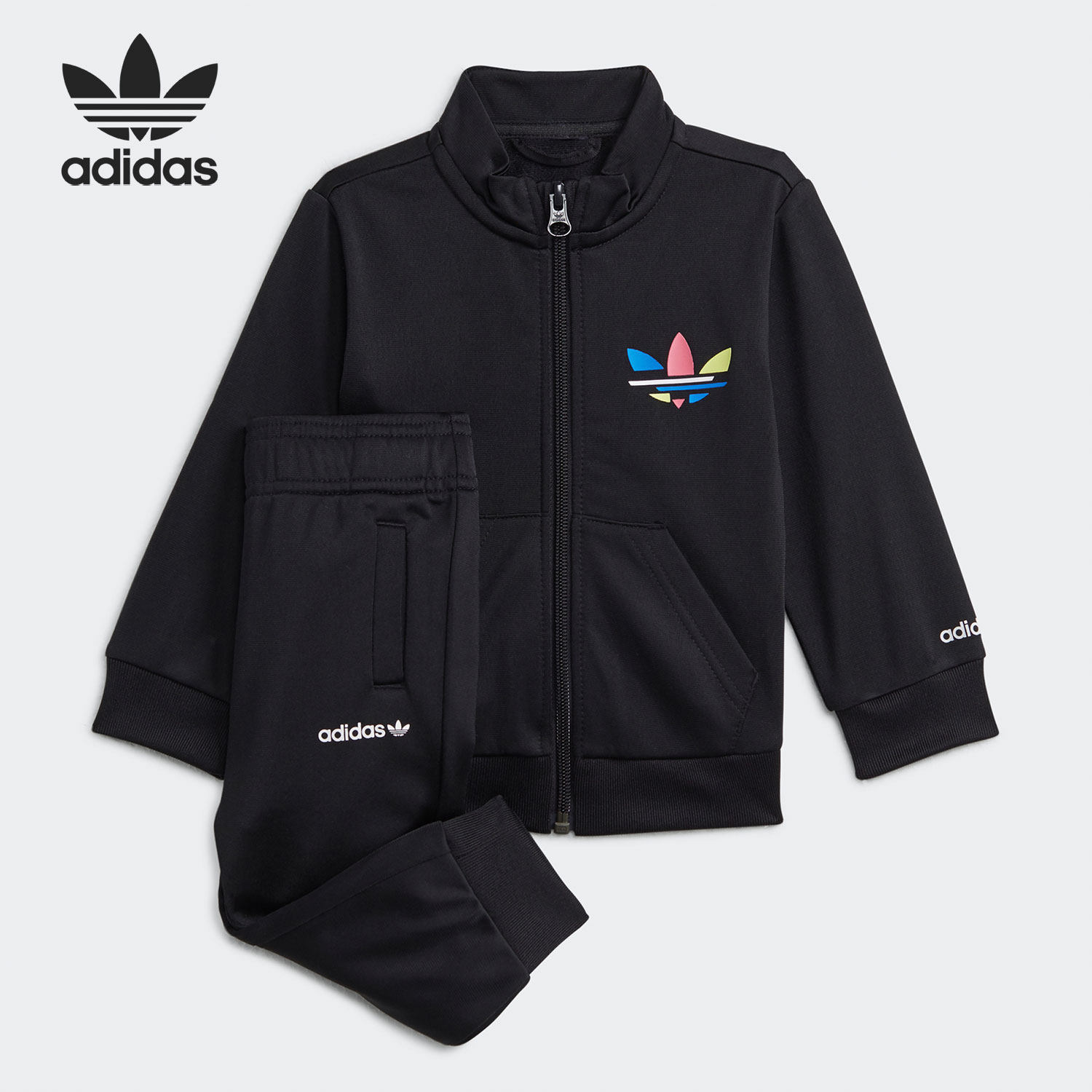 Adidas/阿迪达斯正品夏季新款婴童透气休闲运动套装H25232,童装/婴儿装/亲子装,套装,淘宝优惠券,粉丝福利购,淘宝优惠卷
