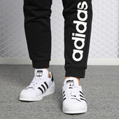 三叶草网眼透气编织贝壳头休闲男女鞋 Adidas 阿迪达斯正品 FW6384