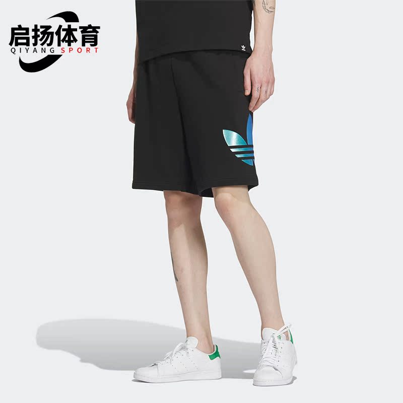 Adidas/阿迪达斯正品三叶草夏季新款男子针织五分短裤IP7545