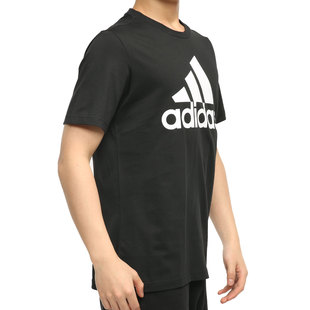 阿迪达斯正品 T恤 冬季 男子训练运动短袖 GK9120 新款 Adidas