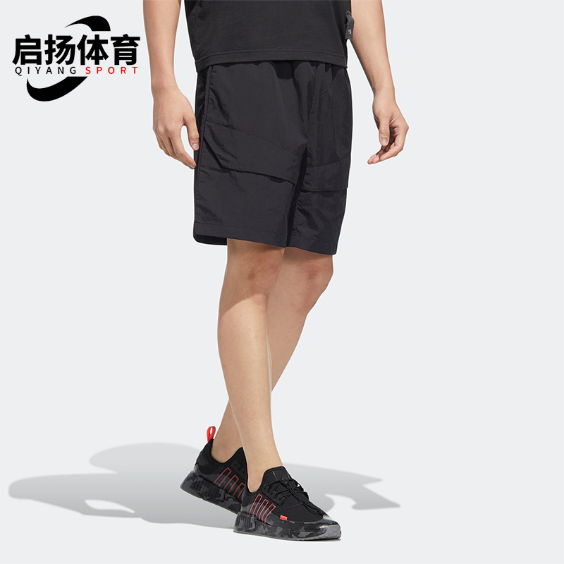 Adidas/阿迪达斯正品三叶草夏季新款男子运动宽松透气短裤HM8035