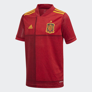 大童短袖 Adidas 西班牙主場(chǎng)球迷版 T恤球衣 阿迪達(dá)斯正品 FI6237