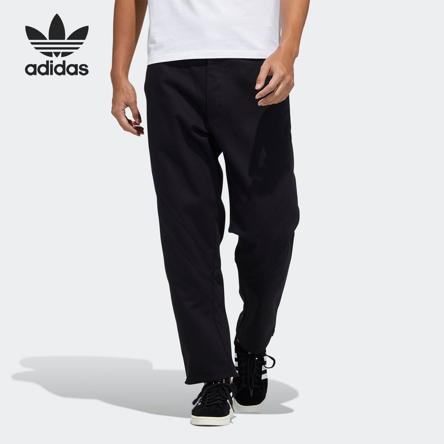 adidas/阿迪达斯正品三叶草 春季男子训练休闲运动长裤 h07085