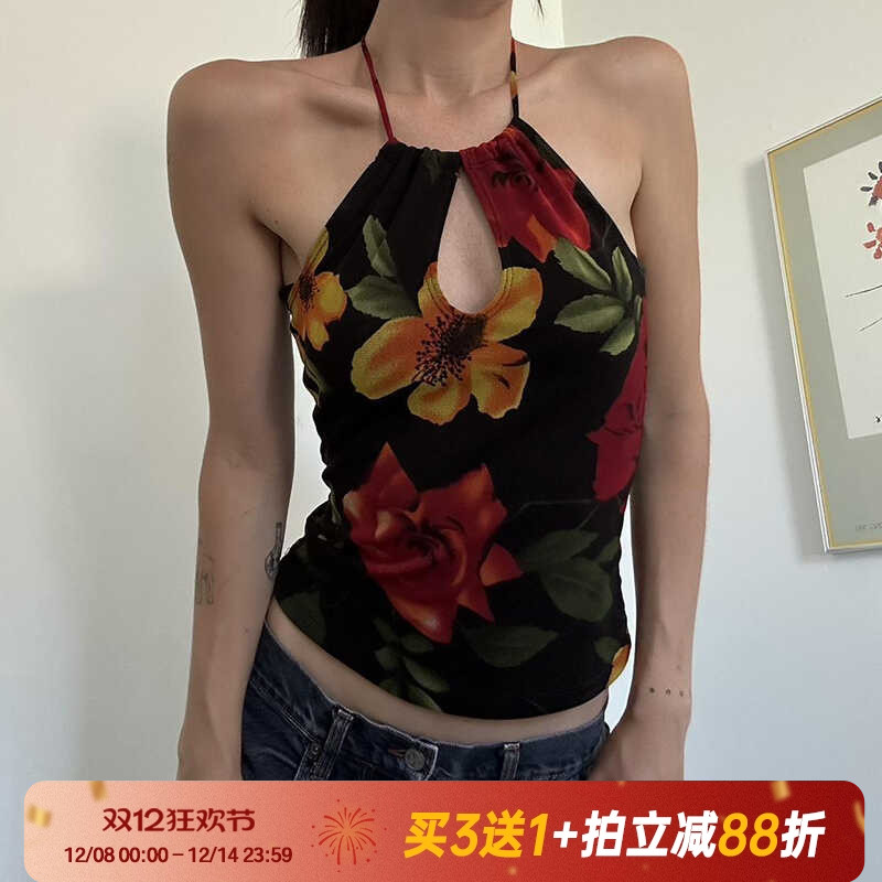 夏季挂脖背心Amyway海边度假风