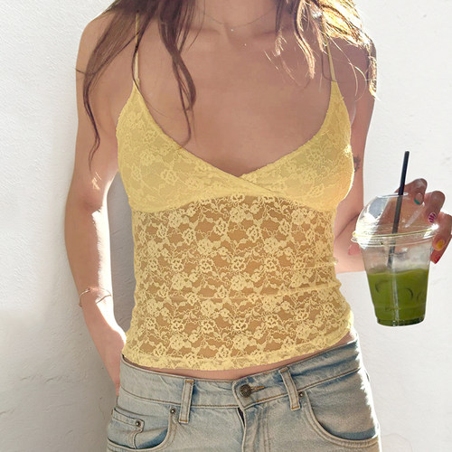 【夏日清风】法式纯欲蕾丝吊带