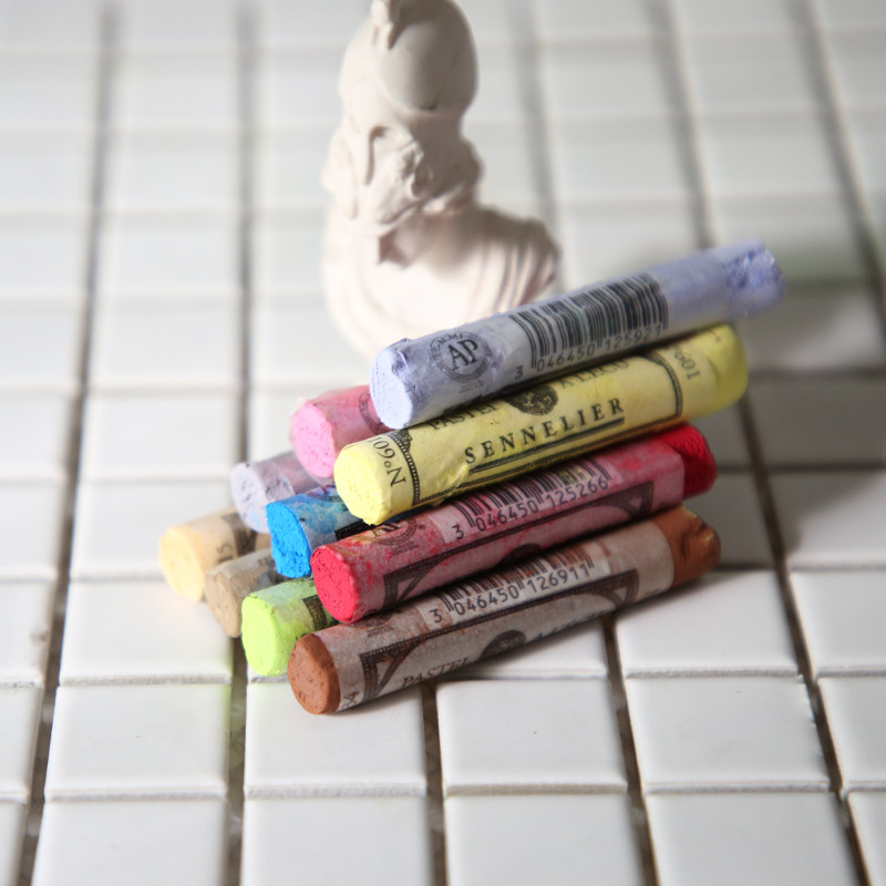 法国申内利尔sennelier手工色粉软质粉彩525色单支单选自选色