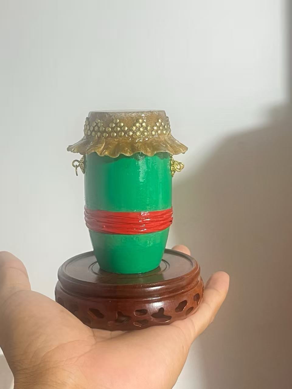 传统文化器厂家直销9cm上班鼓麒麟鼓佛山狮鼓龙船鼓龙舟鼓牛皮