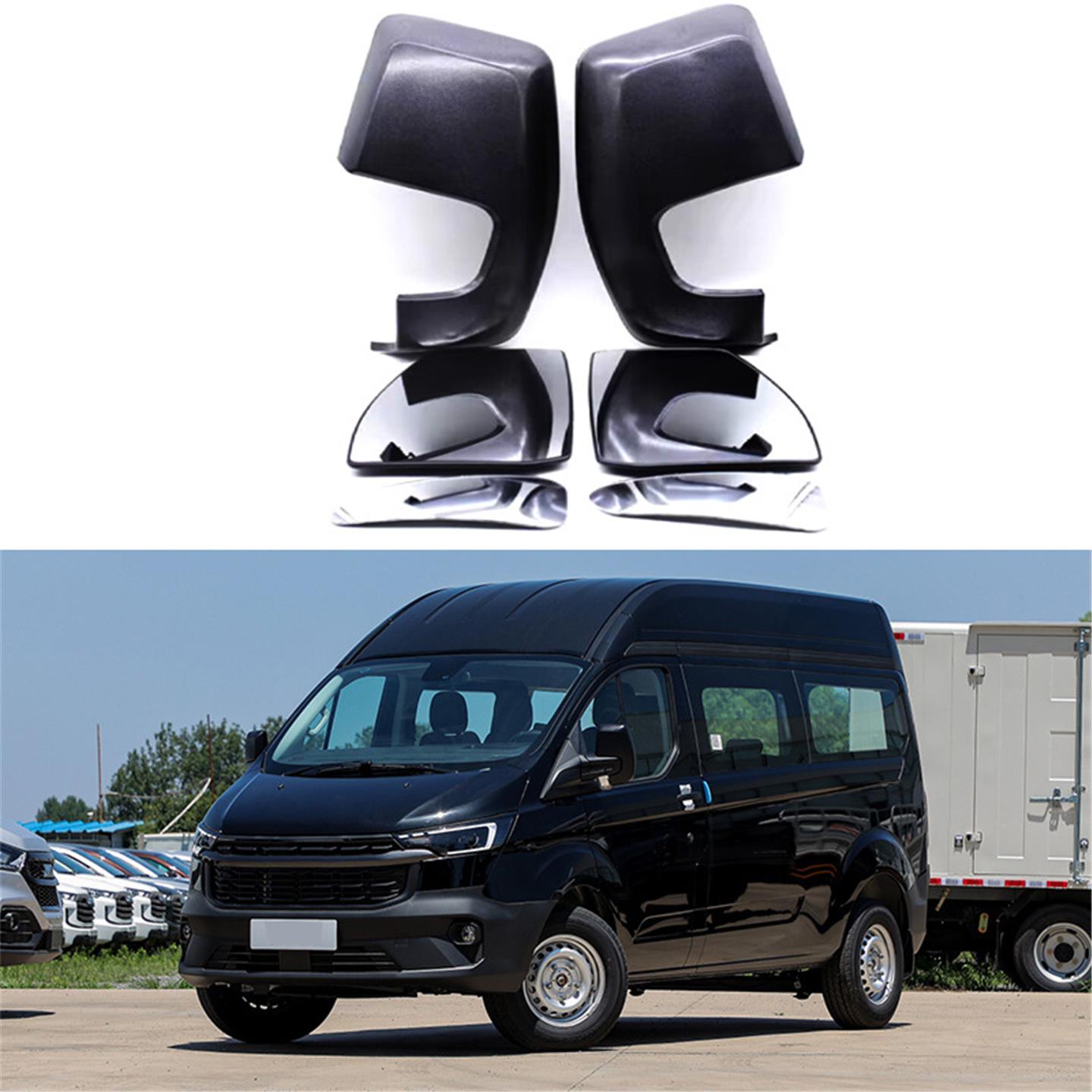 17-23款福特全顺后视镜外壳