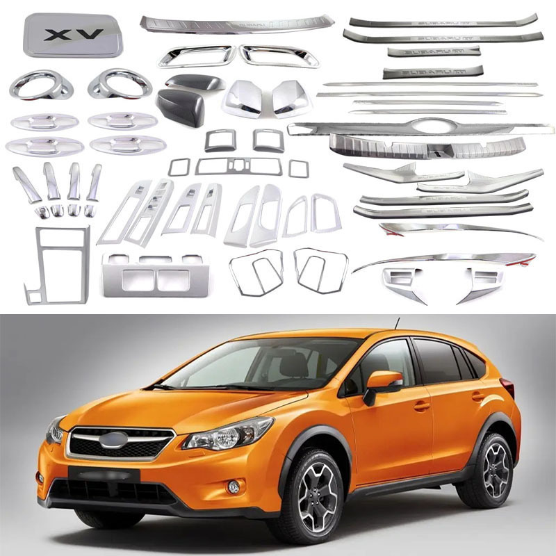 11-16款XV门碗拉手雾灯倒车镜