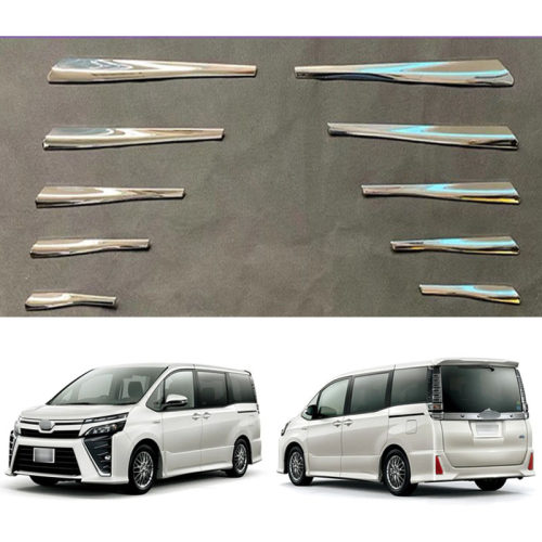 适用于17-20款丰田VOXY 80系海外版 前雾灯饰条装饰亮片贴配件