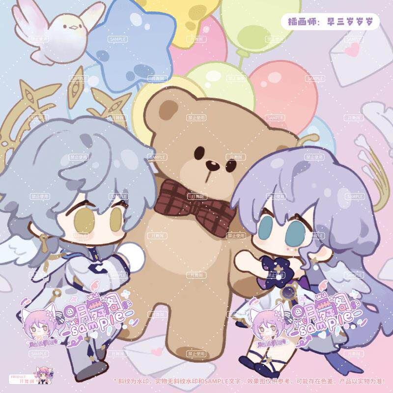 【余量现货】原创崩坏星穹铁道同人周边 星期日/知更鸟  吧唧