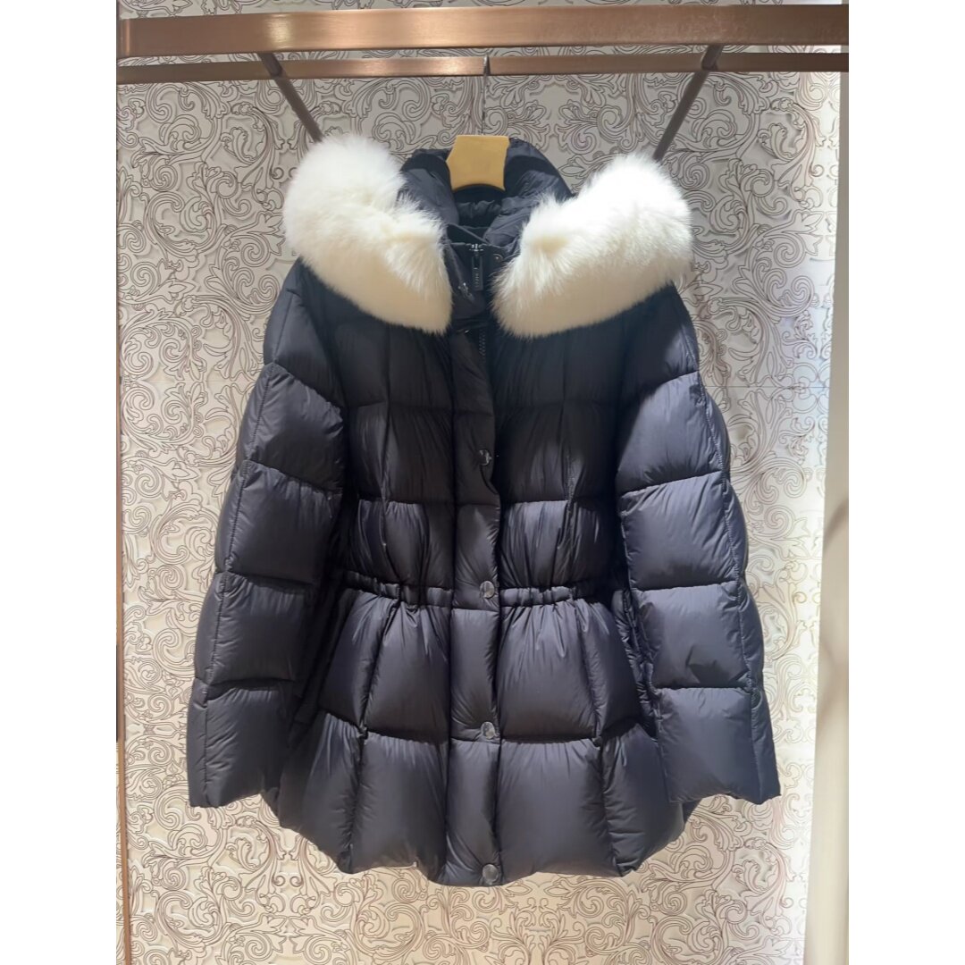JR 专柜正品 2026年冬季新款 狐狸毛领鹅绒羽绒服外套女XSJ7G09E