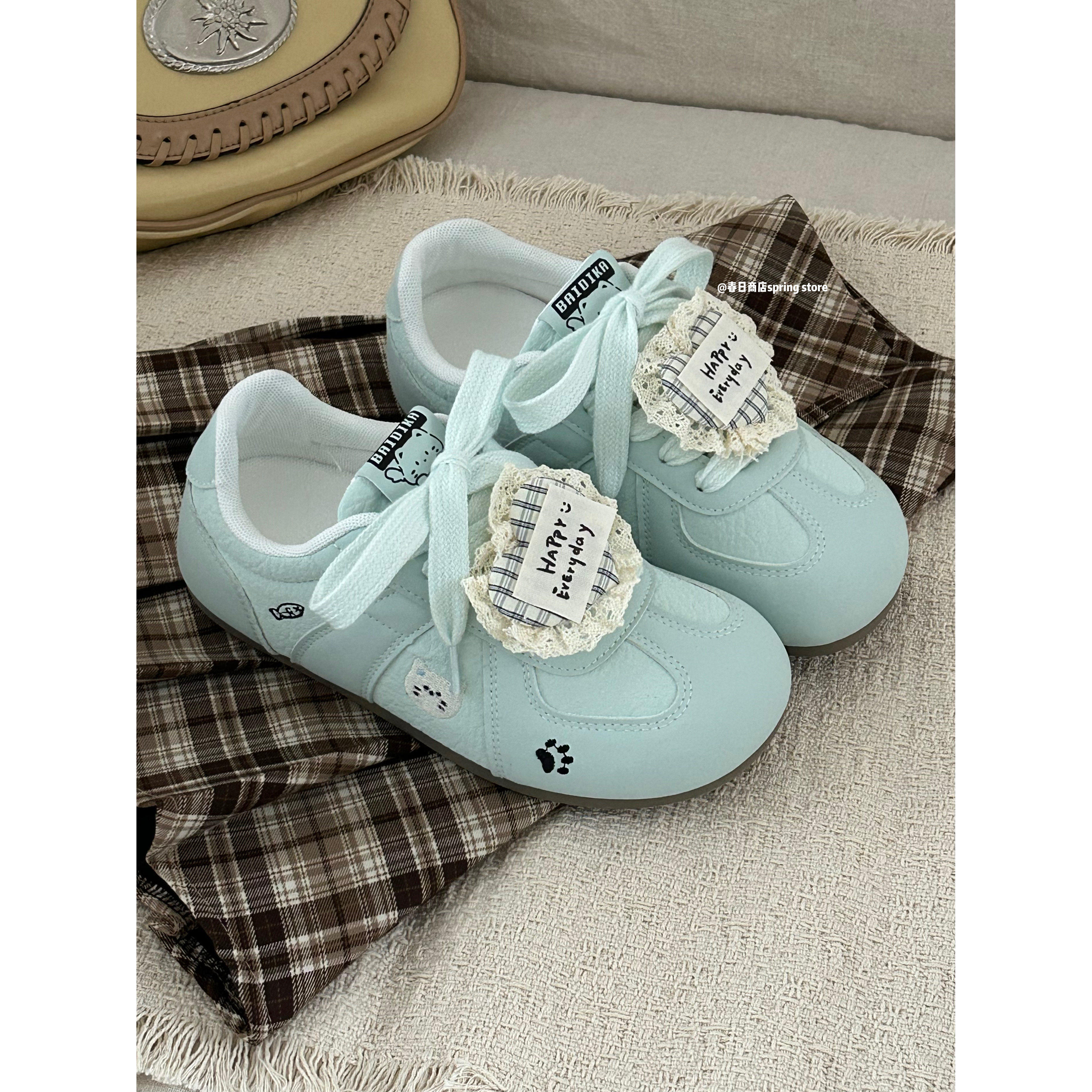春日商店德训鞋女款2026新款春季鞋子百搭小白鞋小众休闲女鞋,女鞋,德训鞋,淘宝优惠券,粉丝福利购,淘宝优惠卷