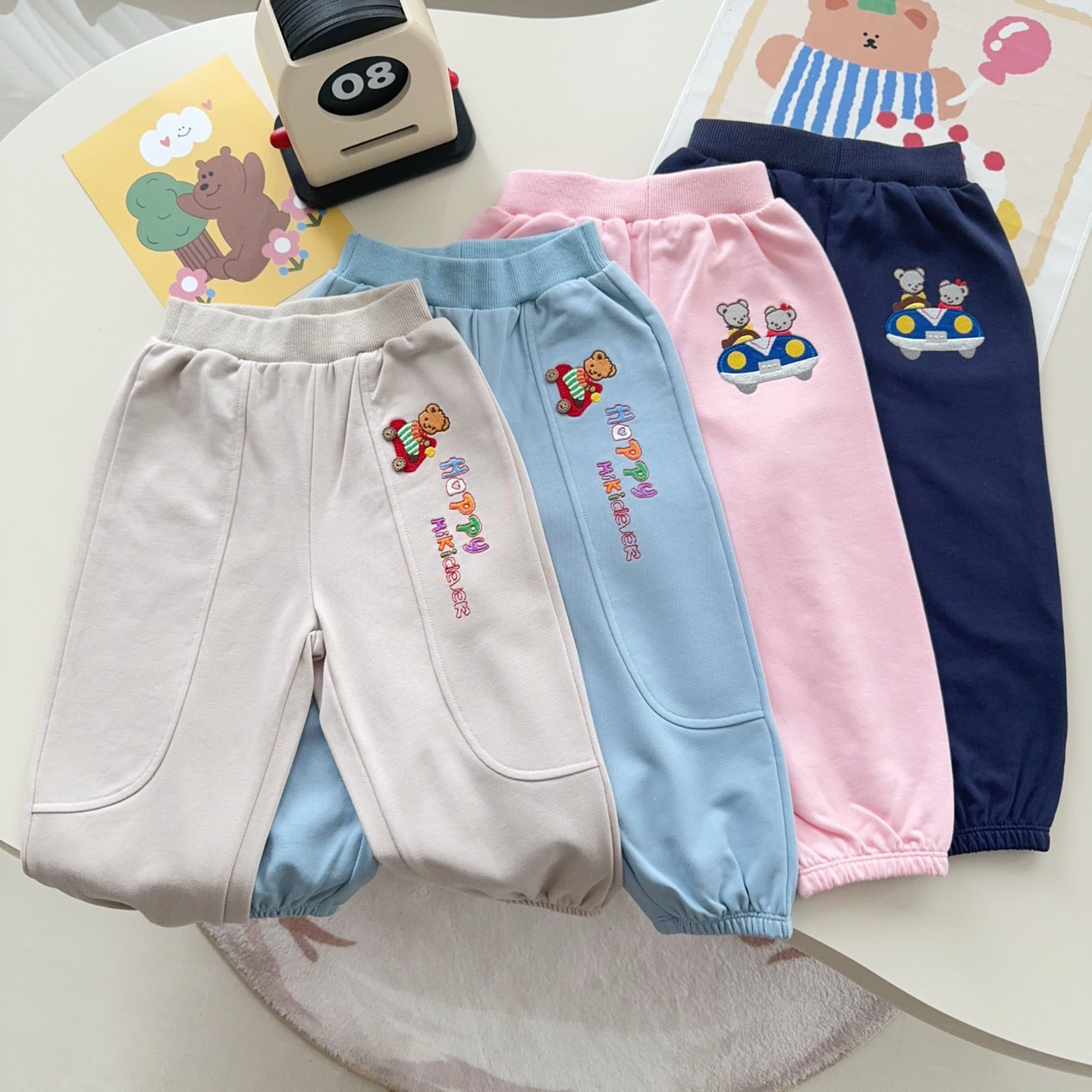 25秋新品男女童休闲长裤中小童裤子