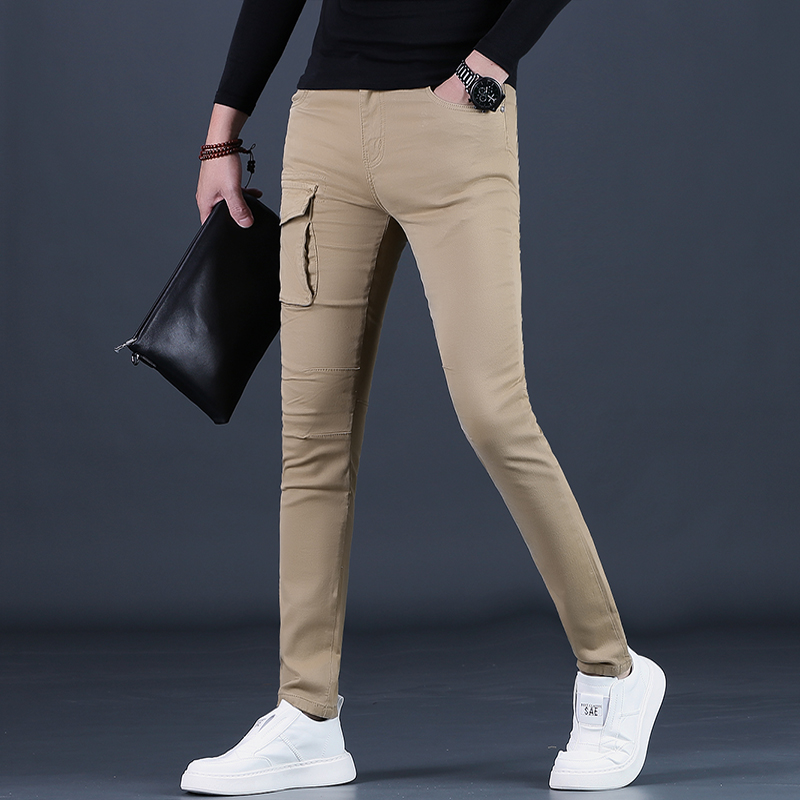 秋季裤子男牛仔裤男士韩版潮流