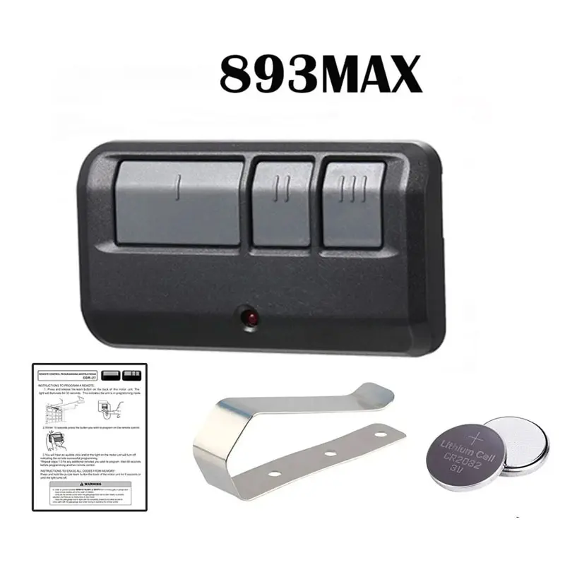 Liftmaster 893MAX Sears Craftsman 890max车库门遥控器最多6