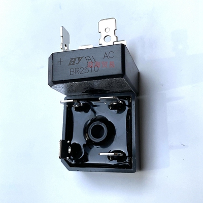 整流桥堆 方桥BR2510 全新原装进口 25A1000V 桥式整流器 单相