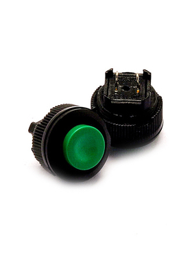 DS-500 电源开关按钮开关按通 开孔 14MM 绿色无锁开关