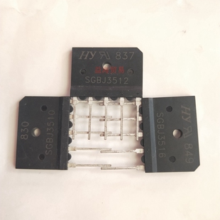 全新原装SGBJ3510 SGBJ3512  三相整流桥 扁桥 35A1200V 单排五脚