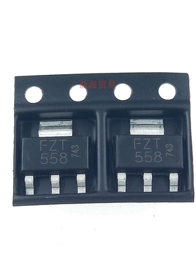 全新FZT558 FZT558TA 双极晶体管 400V200MA 0.2A P管 SOT223