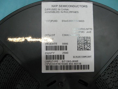 BT136S-800 贴片TO-252封装 800V大功率双向可控硅 全新原装进口