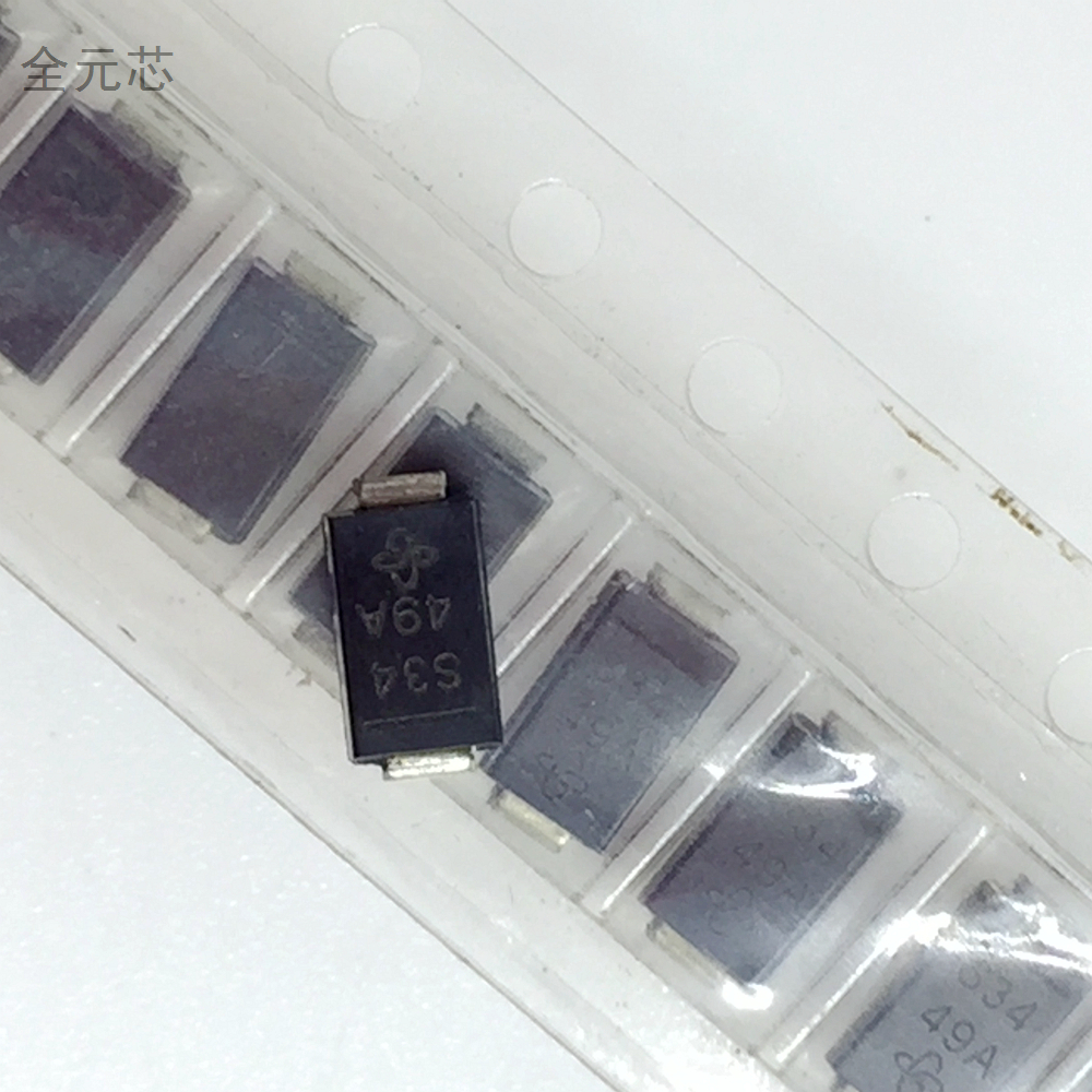 S34 二极管 全新原装 贴片肖特基二极管 A型 SMA封装 DO-214AC